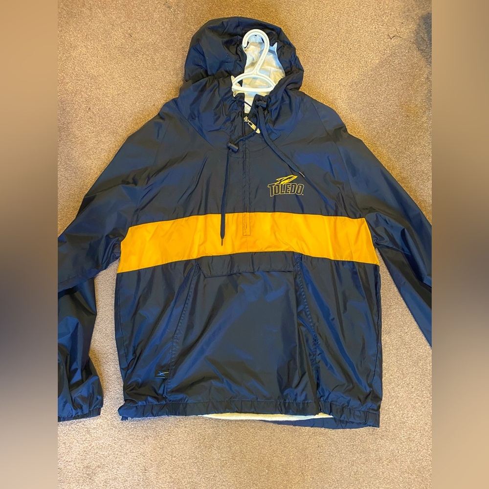 SOLD ON EBAY - Toledo Rockets Windbreaker Zippered Jacket - Size L